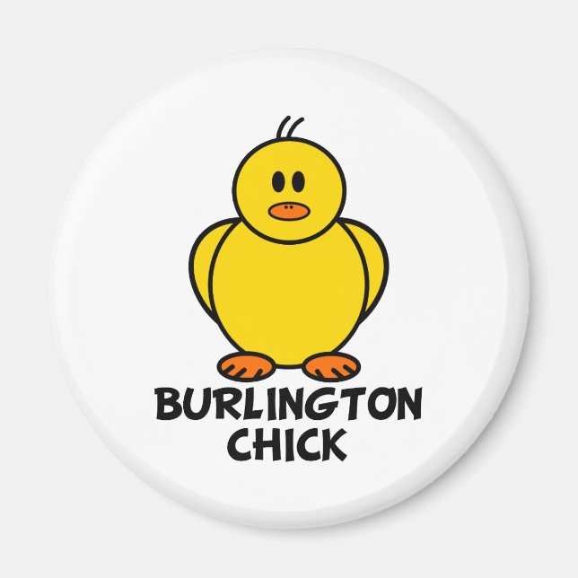 Burlington Vermont Chick Magnet (Vorne)