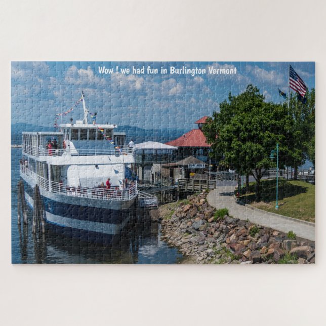 Burlington Vermont. Jigsaw Puzzle (Horizontal)