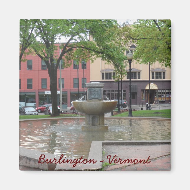 Burlington, Vermont Magnet (Vorne)