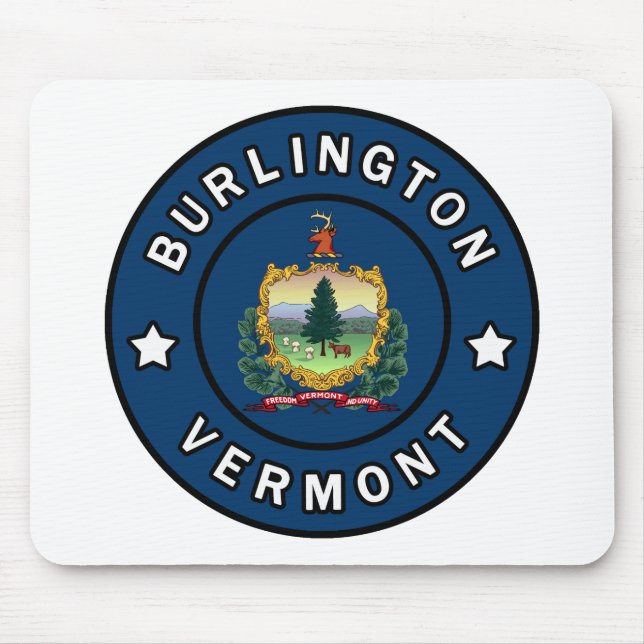 Burlington Vermont Mousepad (Vorne)