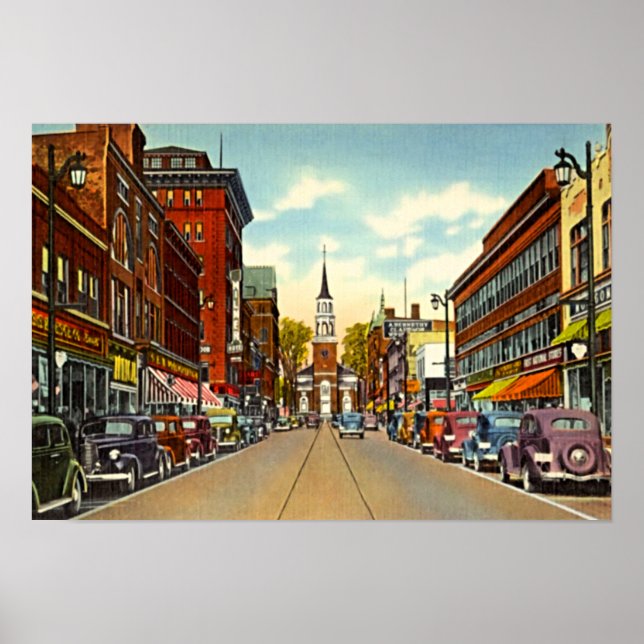Burlington, Vermont Poster (Vorne)