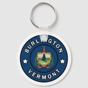 Burlington Vermont Schlüsselanhänger