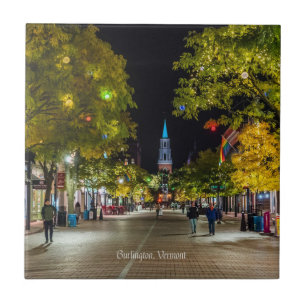 Burlington, Vermont-Stadtbild, Fliese