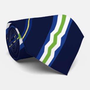 Burlington (Vermont) Stadtflagge Neck Tie Krawatte