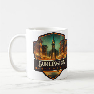 Burlington, Vermont   VINTAG Kaffeetasse