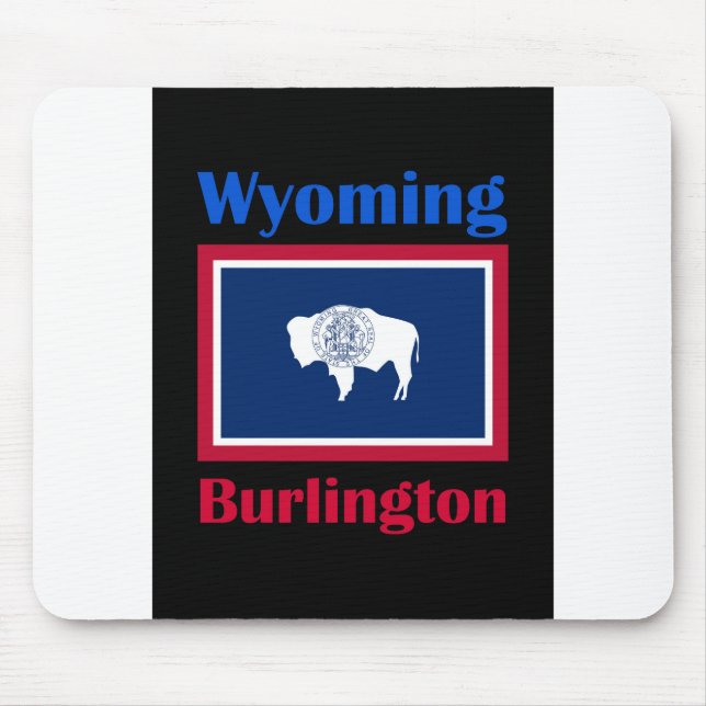 Burlington Wyoming Mousepad (Vorne)