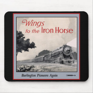 Burlington Zephyr Zug Mousepad