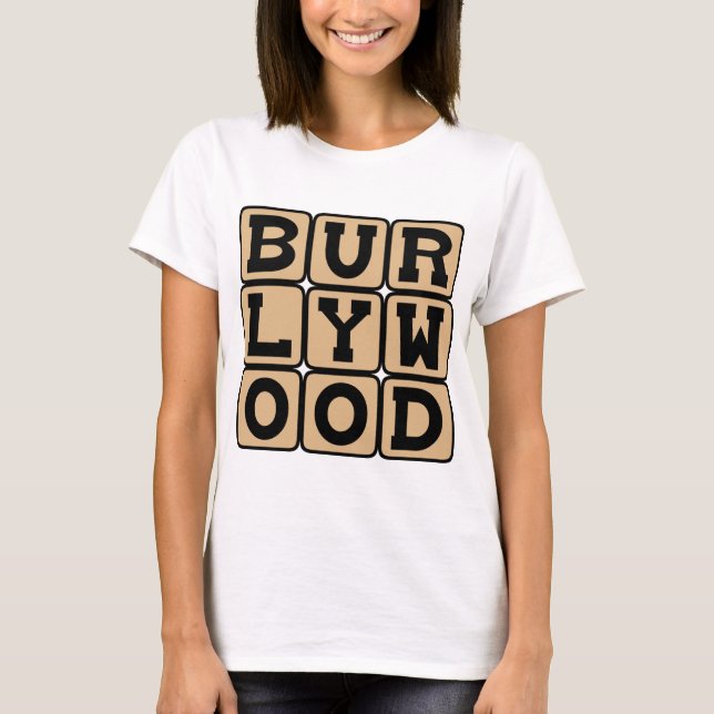 Burlywood, Farbe T-Shirt (Vorderseite)
