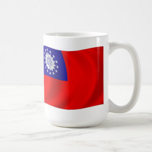 Burma-Flagge Tasse