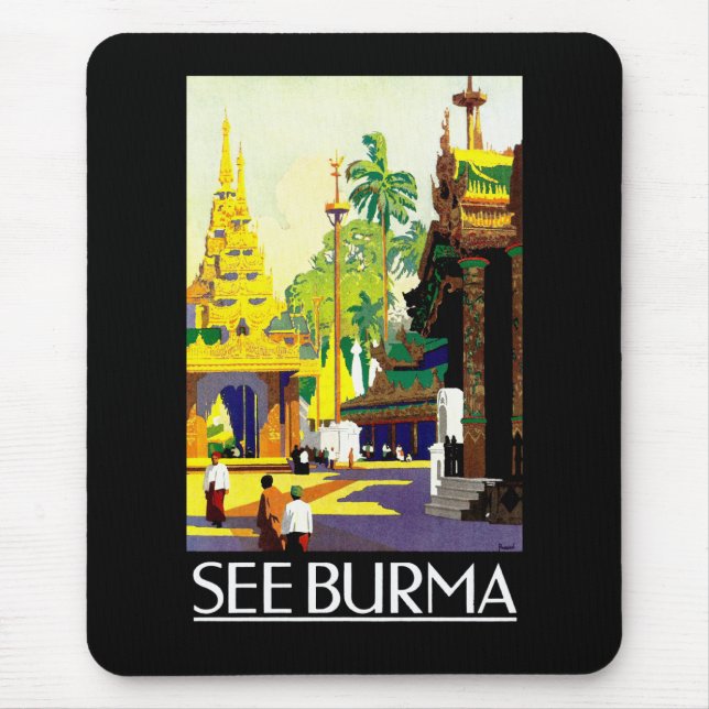 Burma Mousepad (Vorne)
