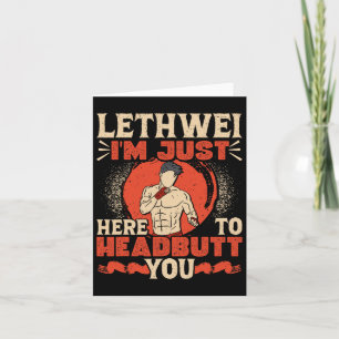 Burmese Boxing Headbutbut Lethwei Ausbildung Art o Karte