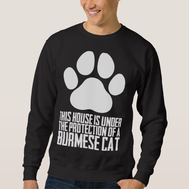 Burmese  Burmese cats  Burmese mom Sweatshirt (Vorderseite)