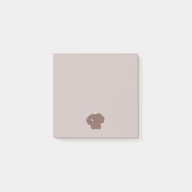 Burmese Cat Couple Post-it Klebezettel (Vorderseite)