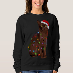 Burmese Weihnachten Weihnachten Weihnachten Weihna Sweatshirt