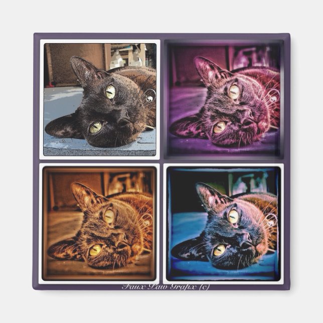 Burmesen kubisch magnet (Vorne)