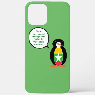 Burmesisches Myanmar-Wildlife-Pinguin-Personalisie Case-Mate iPhone Hülle