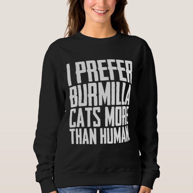 Burmilla kitten  Burmilla mom  Burmilla father Sweatshirt (Vorderseite)