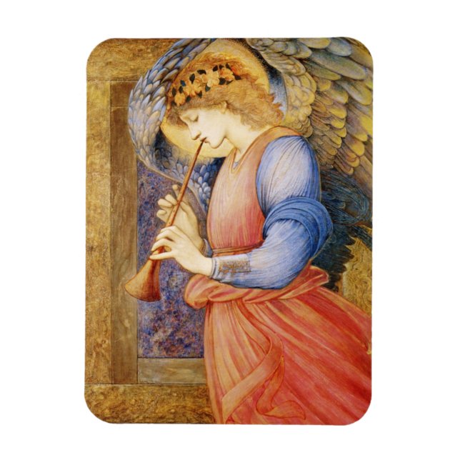Burne-Jones Angel  CC0542 Fridge Art Collection Magnet (Vertikal)