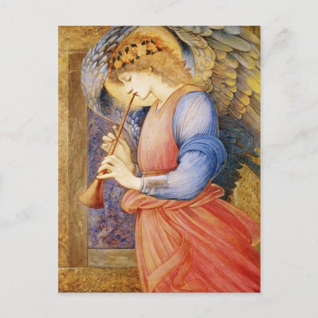 Burne-Jones CC0422 Favoritenkarte Angel Postkarte (Vorderseite)