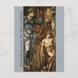Burne-Jones Wheel of Fortune CC0424 Postkarte