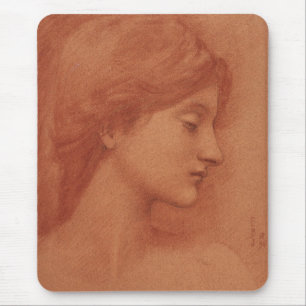 Burne-Jones-Zeichnung CC0163 Mauspad