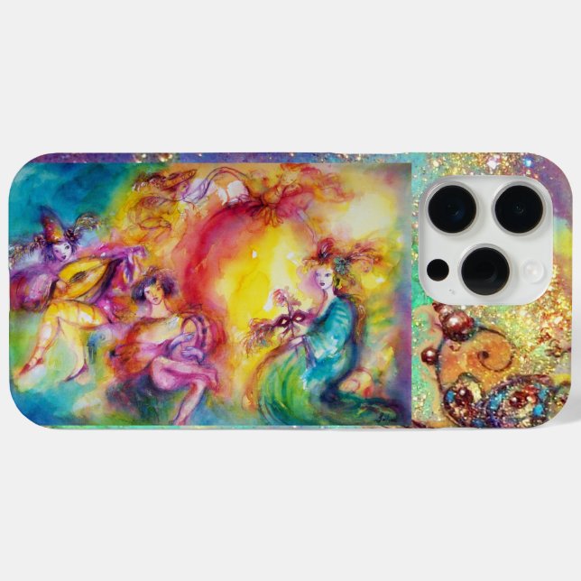 BURNEN DES CARNIVAL / Venezianische Maskentanz Case-Mate iPhone Hülle (Rückseite (Horizontal))