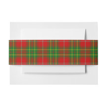 Burnett Scottish Tartan Bly Band