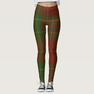 Burnett Tartan Clan Kariert Leggings