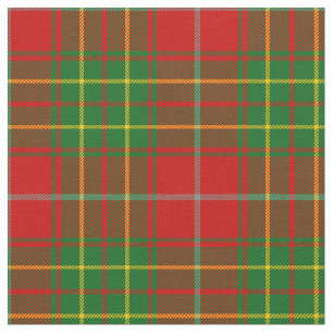 Burnett Tartan-Druck Stoff