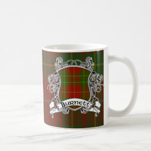 Burnett Tartan-Schild Kaffeetasse