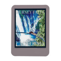 Burney Falls, CA Poster