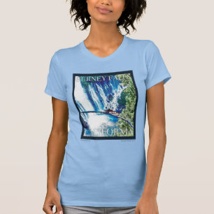Burney Falls, CA Poster T-Shirt