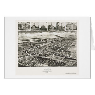 Burnham, carte panoramique de PA - 1906