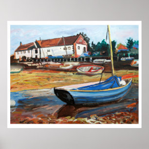 Burnham Overy Staithe Poster