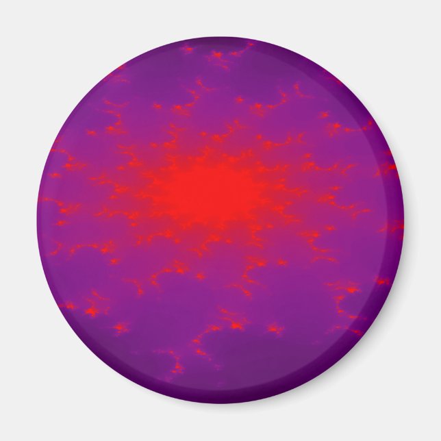 Burning Galaxy Magnet (Vorne)