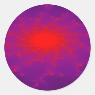 Burning Galaxy Sticker