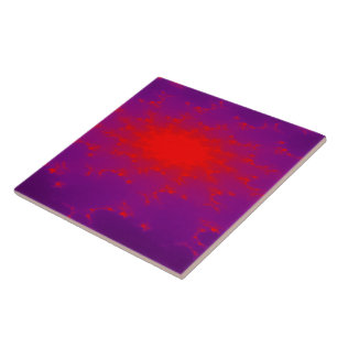 Burning Galaxy Tile Fliese