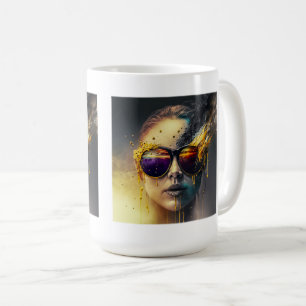 Burning Glasses Classic Tasse, 15 oz Kaffeetasse