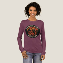 Burning River Brigade long sleeve Tri-Blend Shirt