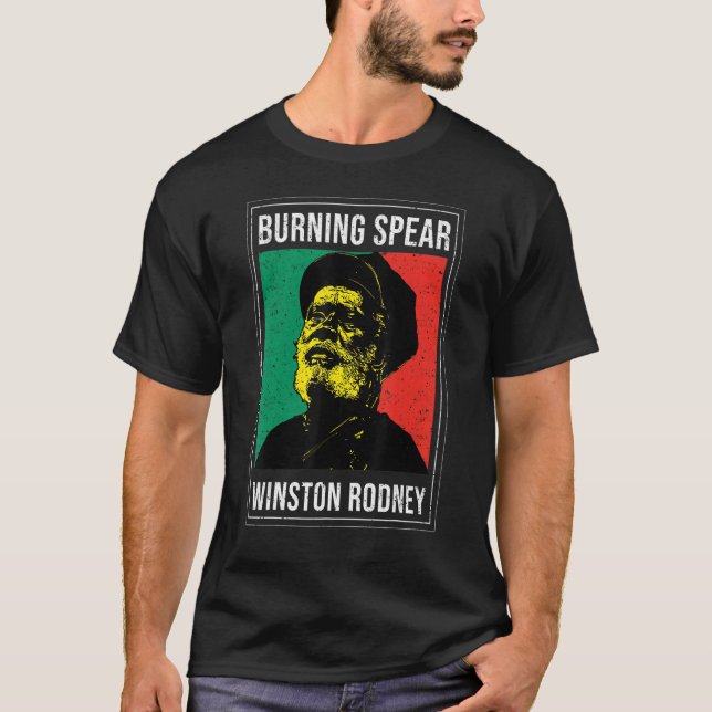 Burnings Spear T-Shirt (Vorderseite)
