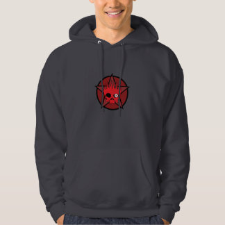 BURNITUDE - Roter Schädel die Hauptrolle Hoodie