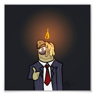 BurnOut Fotodruck