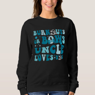 Burnouts oder Schleifen Geschlecht Enthüllung Baby Sweatshirt