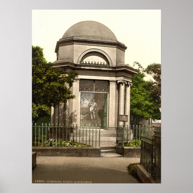Burns Mausoleum, Dumfries, Schottland Poster (Vorne)