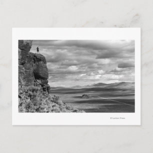 Burns, Oregon View Cliffs Fotograf Postkarte
