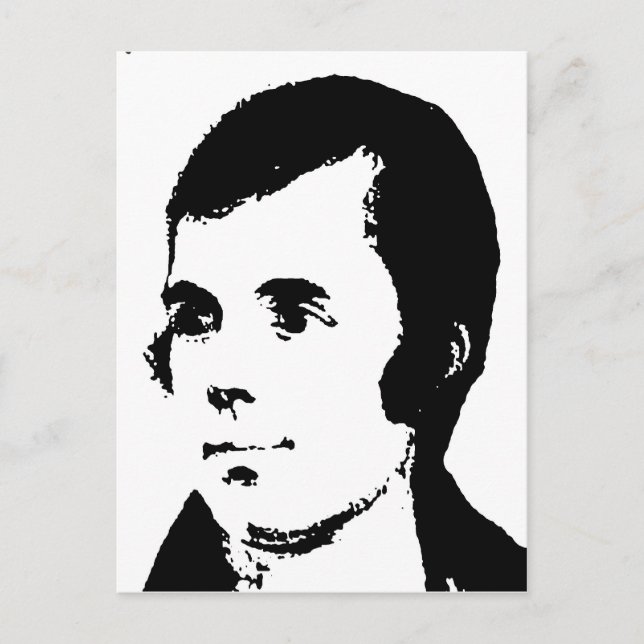 Burns Postkarte (Vorderseite)