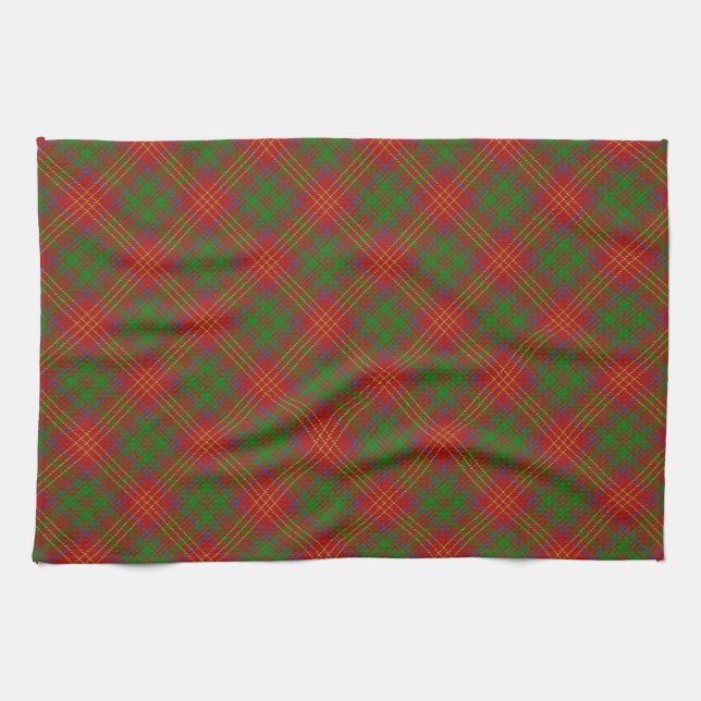 Burns Scottish Clan Tartan Kitchtuch Geschirrtuch (Horizontal)
