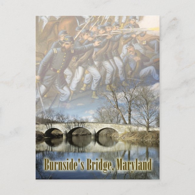 Burnside's Bridge, Antietam National Battlefield Postkarte (Vorderseite)