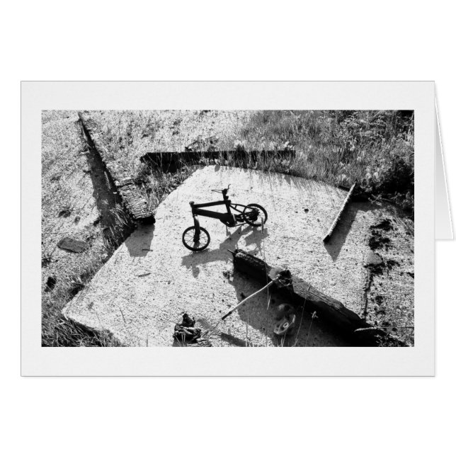 Burnt Bicycle bleibt erhalten (Vorderseite (Horizontal))