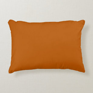 Burnt Orange Accent Pillow Zierkissen